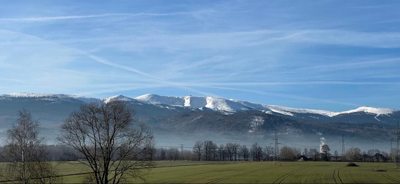 Domki W Karkonoszach Szmaragdowy Widok Wojcieszyce Esterno foto